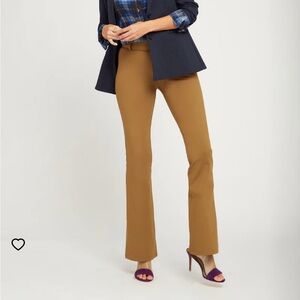 NWT Betabrand Khaki Boot-Cut Dress Yoga Pants